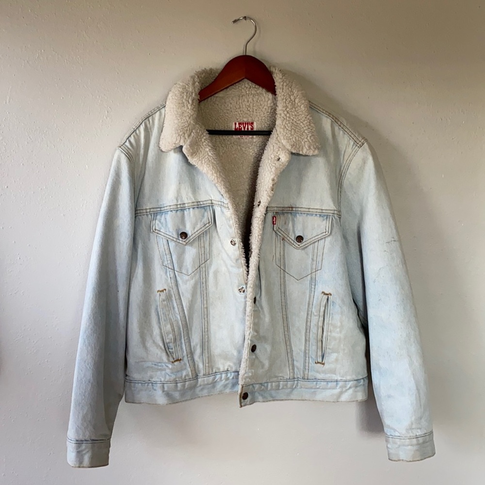 Levi’s Sherpa lined jacket